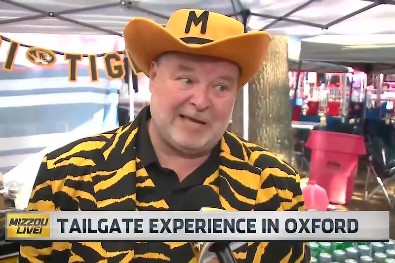 Tailgating at Ole Miss