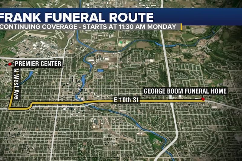 Procession route for Deputy Katherine Frank’s funeral announced