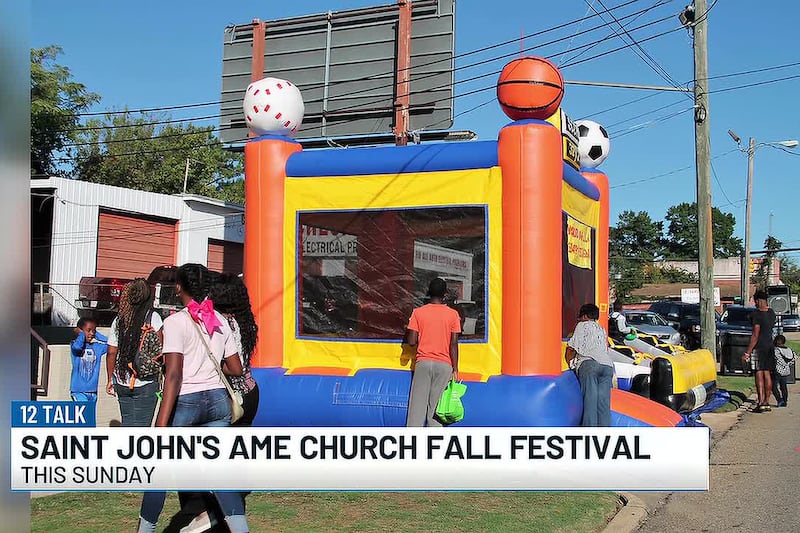 Saint John's AME church fall festival this Sunday