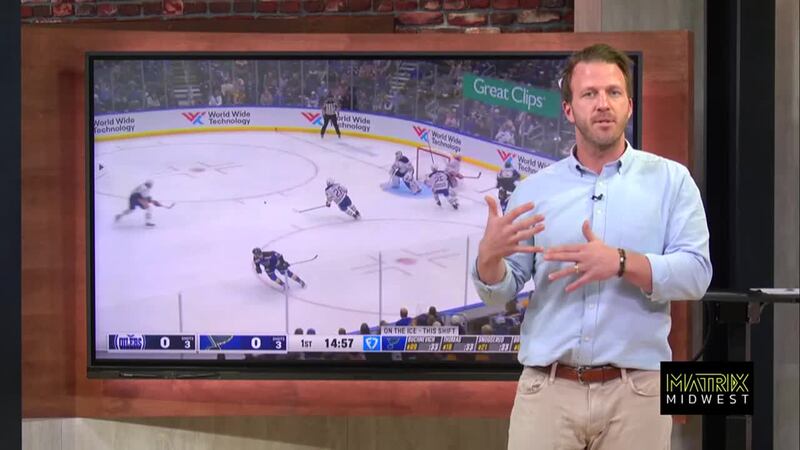 Entry into the offensive zone