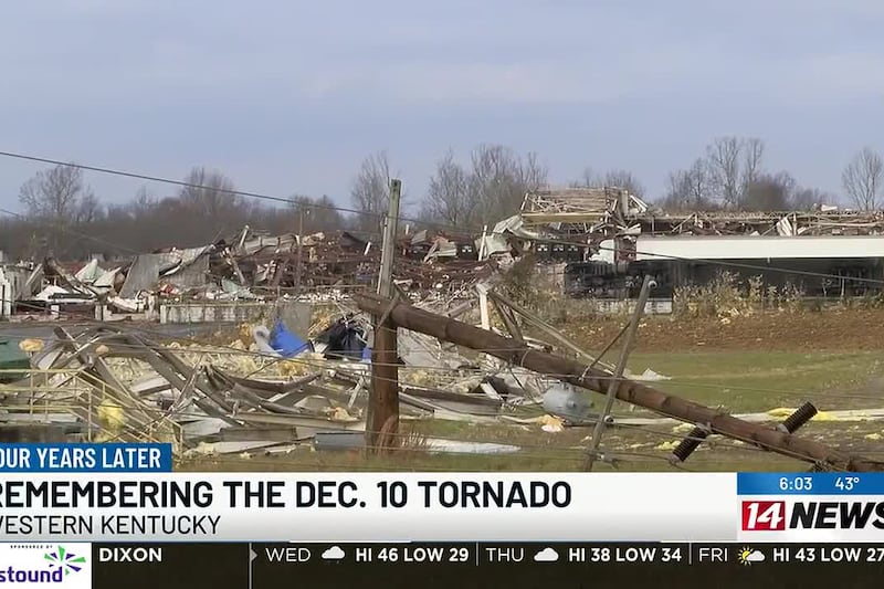 Dawson Springs to hold vigil marking four years since deadly tornado outbreak