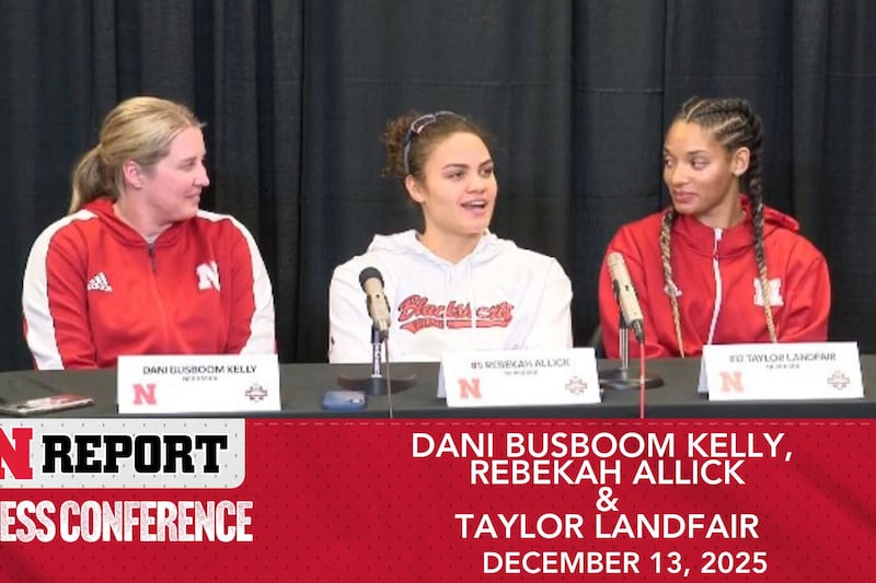 FULL VIDEO: Nebraska Volleyball Pre-Regional Final Press Conference - Dec. 13, 2025