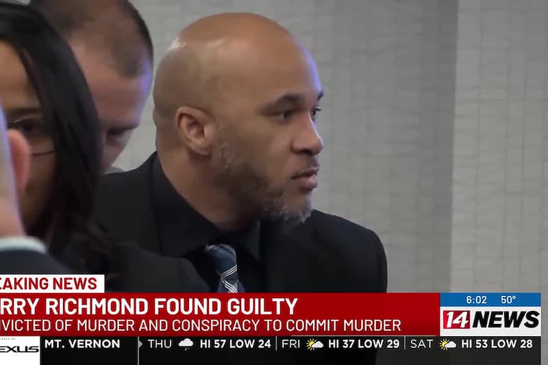 Jury gives verdict on man accused of murdering Evansville firefighter