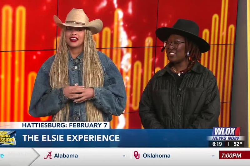 Mississippi country music artists Elsie and Vitamin Cea visit GMM ahead of Hattiesburg performance