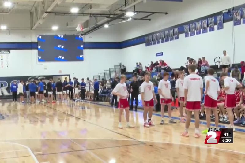 Hershey vs Broken Bow Boys Basketball Highlights